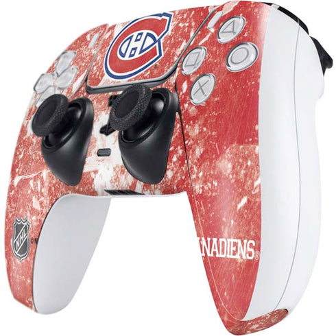 NHL Montreal Canadiens Frozen PS5 Controller Skin