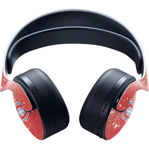 NHL Montreal Canadiens Frozen PULSE 3D Wireless Headset for PS5 Skin