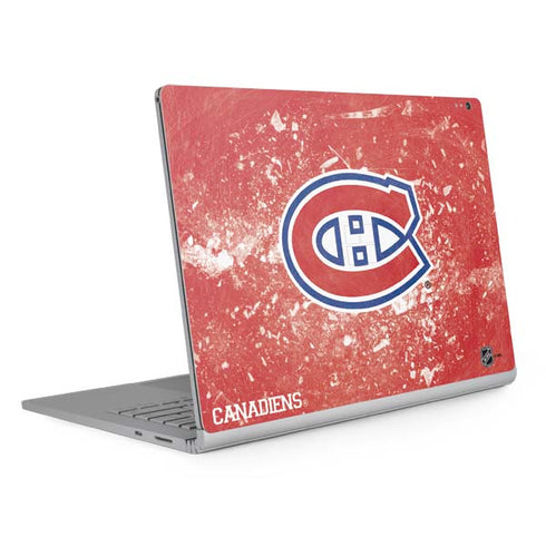 NHL Montreal Canadiens Frozen Surface Book 2 13.5in Skin
