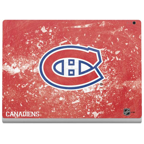 NHL Montreal Canadiens Frozen Surface Book 2 13.5in Skin