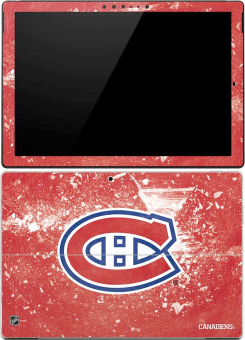 NHL Montreal Canadiens Frozen Surface Pro 4 Skin