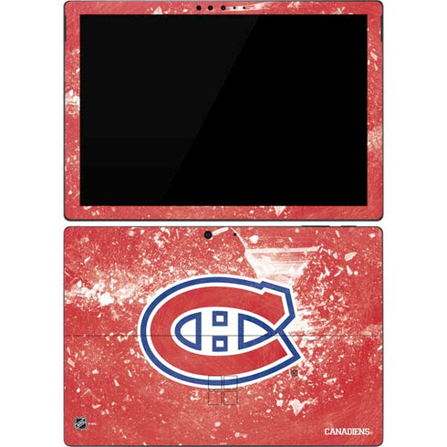 NHL Montreal Canadiens Frozen Surface Pro 7 Skin