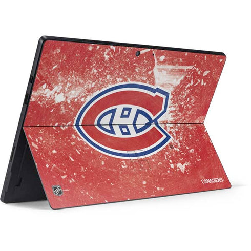 NHL Montreal Canadiens Frozen Surface Pro 7 Skin