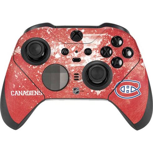 NHL Montreal Canadiens Frozen Xbox Elite Wireless Controller Series 2 Skin