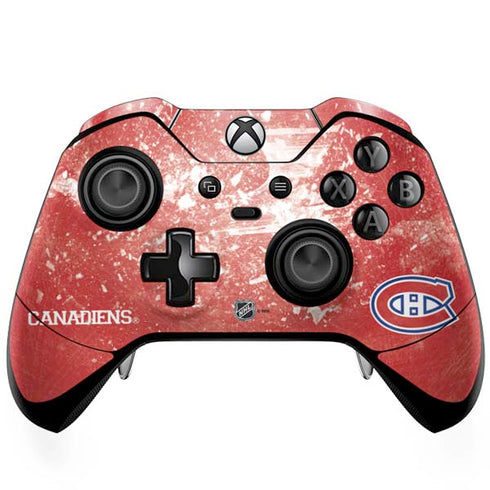 NHL Montreal Canadiens Frozen Xbox One Elite Controller Skin