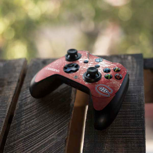 NHL Montreal Canadiens Frozen Xbox One Elite Controller Skin