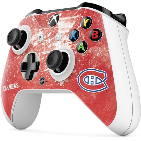 NHL Montreal Canadiens Frozen Xbox One S Controller Skin