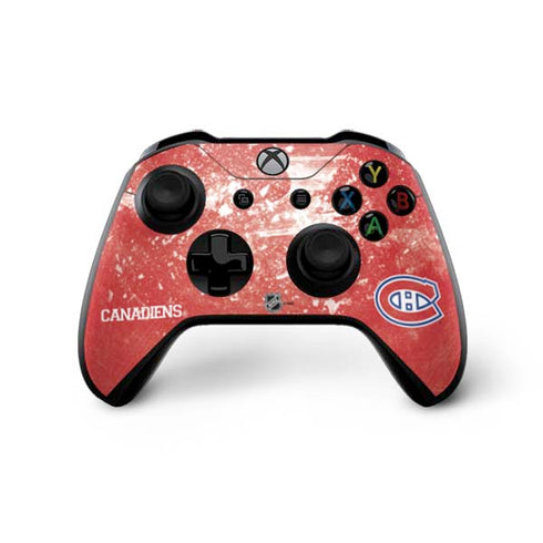NHL Montreal Canadiens Frozen Xbox One X Controller Skin