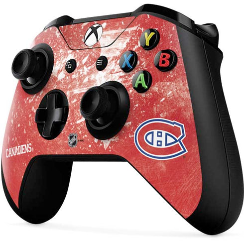 NHL Montreal Canadiens Frozen Xbox One X Controller Skin