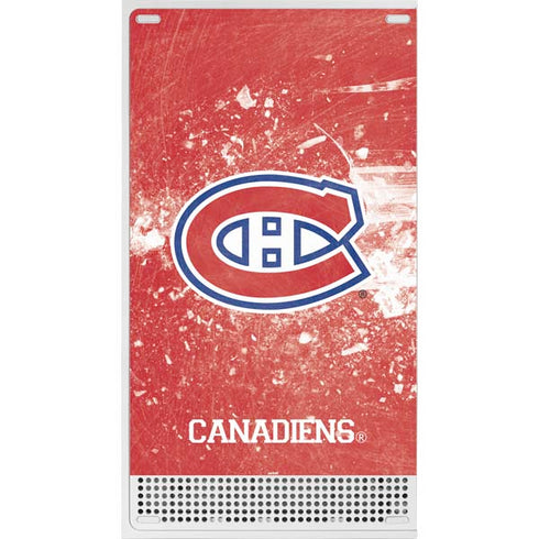 NHL Montreal Canadiens Frozen Xbox Series S Skins