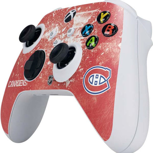 NHL Montreal Canadiens Frozen Xbox Series S Controller Skin