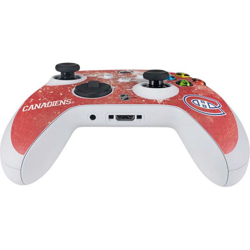 NHL Montreal Canadiens Frozen Xbox Series S Controller Skin