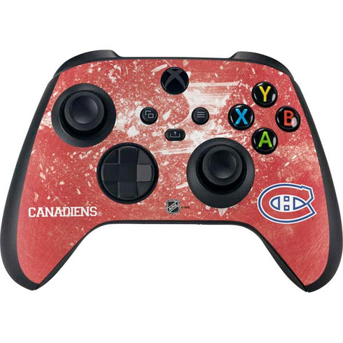 NHL Montreal Canadiens Frozen Xbox Series X Controller Skin