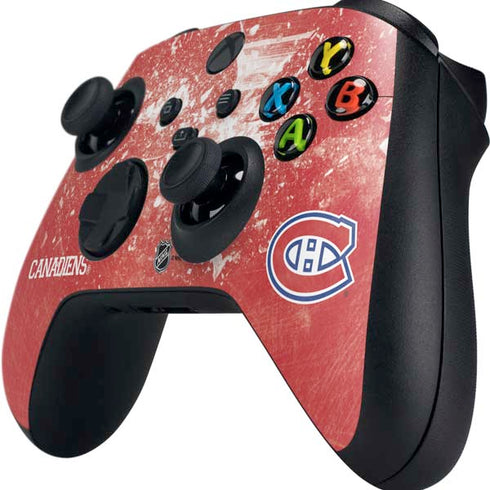 NHL Montreal Canadiens Frozen Xbox Series X Controller Skin