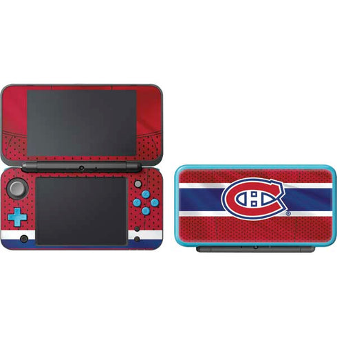 NHL Montreal Canadiens Home Jersey Nintendo 2DS XL (2017) Skin