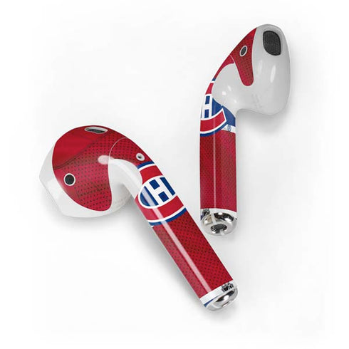 NHL Montreal Canadiens Home Jersey Apple AirPods Skin