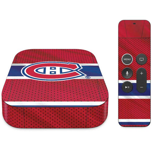 NHL Montreal Canadiens Home Jersey Apple TV Skin