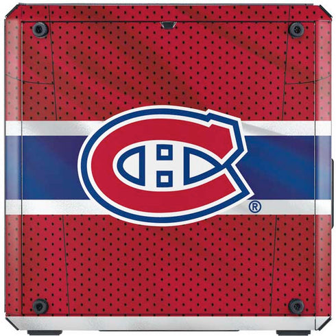 NHL Montreal Canadiens Home Jersey Cooler Master MasterBox Q300L Mini Tower Skin