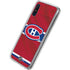 NHL Montreal Canadiens Home Jersey Galaxy A10e Clear Case
