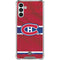 NHL Montreal Canadiens Home Jersey Galaxy A13 5G Clear Case