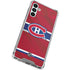 NHL Montreal Canadiens Home Jersey Galaxy A13 5G Clear Case
