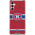 NHL Montreal Canadiens Home Jersey Galaxy A15 5G Clear Case