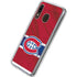 NHL Montreal Canadiens Home Jersey Galaxy A20 Clear Case