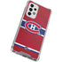 NHL Montreal Canadiens Home Jersey Galaxy A33 5G Clear Case