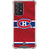 NHL Montreal Canadiens Home Jersey Galaxy A52 5G Clear Case