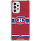 NHL Montreal Canadiens Home Jersey Galaxy A53 5G Clear Case
