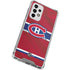 NHL Montreal Canadiens Home Jersey Galaxy A53 5G Clear Case