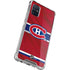 NHL Montreal Canadiens Home Jersey Galaxy A71 5G Clear Case