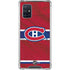 NHL Montreal Canadiens Home Jersey Galaxy A71 5G Clear Case