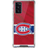 NHL Montreal Canadiens Home Jersey Galaxy Note20 5G Clear Case