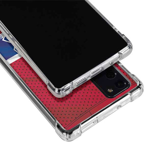 NHL Montreal Canadiens Home Jersey Galaxy Note20 5G Clear Case