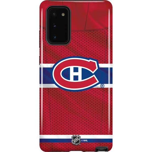 NHL Montreal Canadiens Home Jersey Galaxy Note20 5G Pro Case
