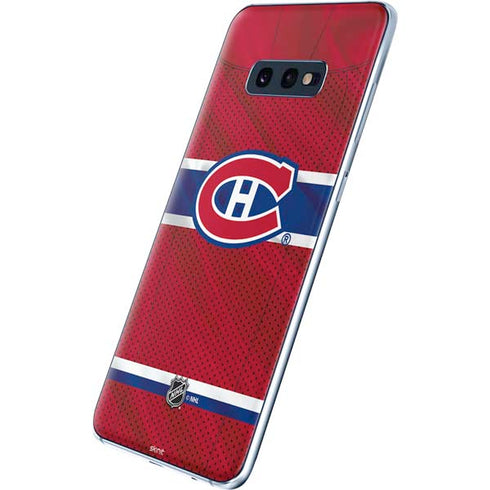 NHL Montreal Canadiens Home Jersey Galaxy S10e Skin