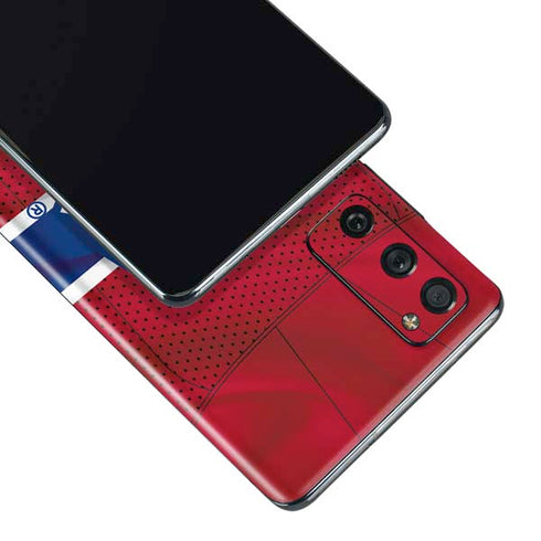 NHL Montreal Canadiens Home Jersey Galaxy S20 Fan Edition Skin