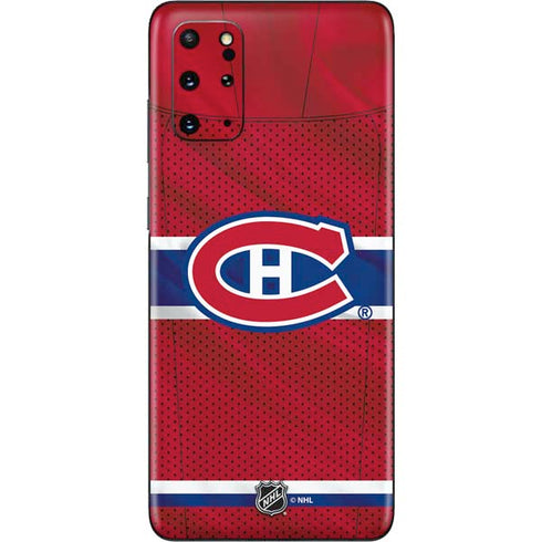 NHL Montreal Canadiens Home Jersey Galaxy S20 Plus Skin