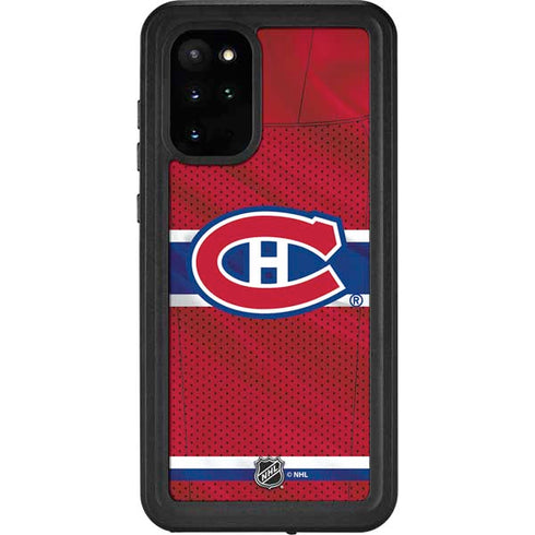 NHL Montreal Canadiens Home Jersey Galaxy S20 Plus Waterproof Case