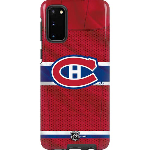 NHL Montreal Canadiens Home Jersey Galaxy S20 Pro Case