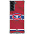 NHL Montreal Canadiens Home Jersey Galaxy S21 5G Clear Case