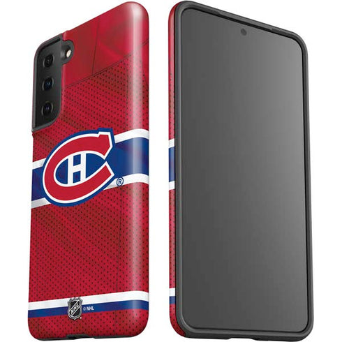 NHL Montreal Canadiens Home Jersey Galaxy S21 FE Pro Case