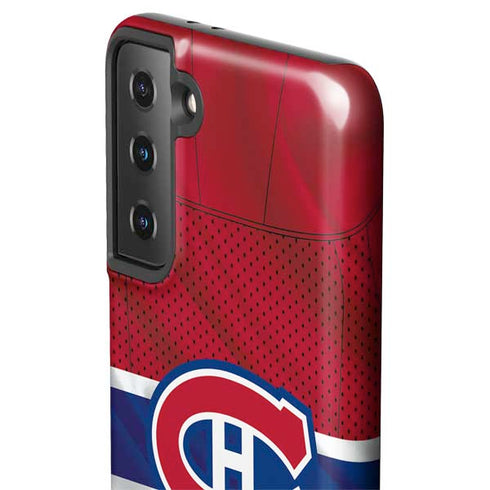 NHL Montreal Canadiens Home Jersey Galaxy S21 Plus 5G Pro Case