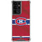 NHL Montreal Canadiens Home Jersey Galaxy S21 Ultra 5G Clear Case