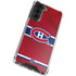 NHL Montreal Canadiens Home Jersey Galaxy S22 Plus Clear Case