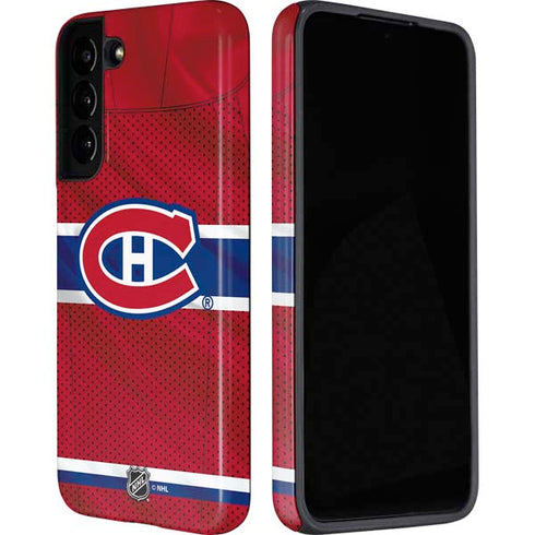 NHL Montreal Canadiens Home Jersey Galaxy S22 Plus Pro Case