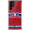 NHL Montreal Canadiens Home Jersey Galaxy S22 Ultra Clear Case
