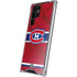 NHL Montreal Canadiens Home Jersey Galaxy S22 Ultra Clear Case