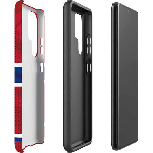 NHL Montreal Canadiens Home Jersey Galaxy S22 Ultra Pro Case